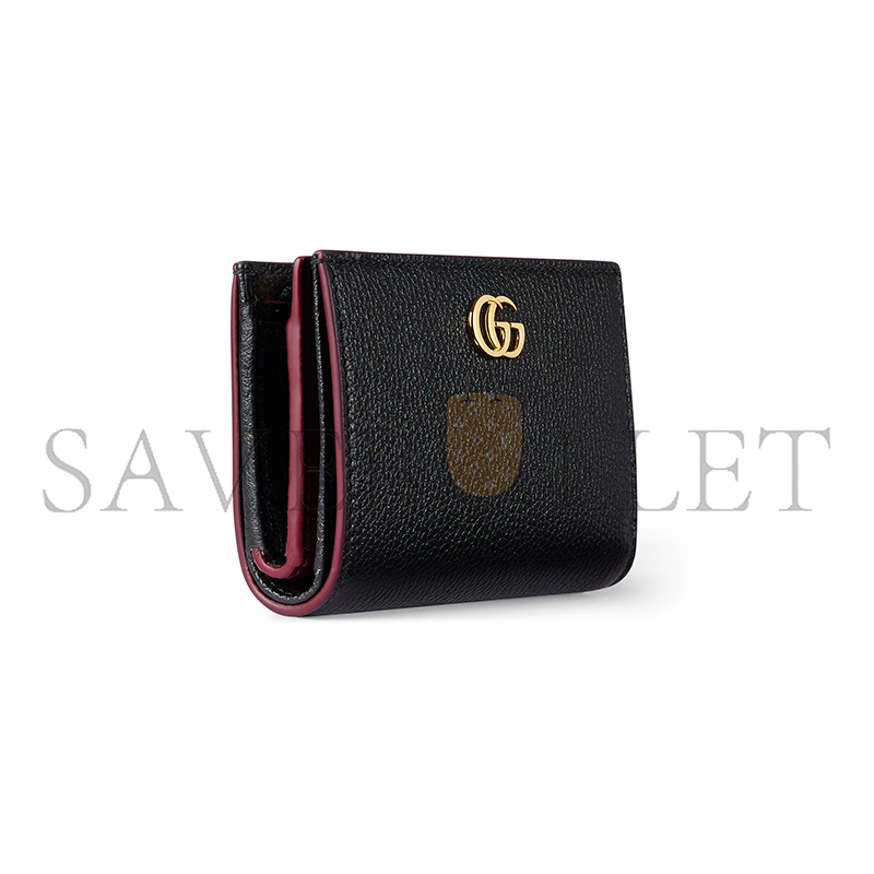 GUCCI BI-COLOR GG MARMONT SMALL WALLET 772738 (11.5*8*3cm) GUCCI BI-COLOR GG MARMONT SMALL WALLET 772738 (11.5*8*3cm)